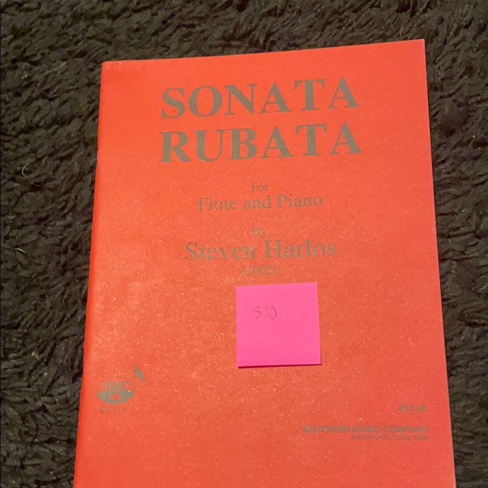 Sonata Rubata for flute and piano by Steven Harlos